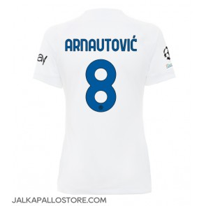 Inter Milan Marko Arnautovic #8 Vieraspaita Naisten 2023-24 Lyhythihainen